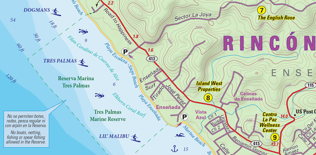 map of rincon puerto rico